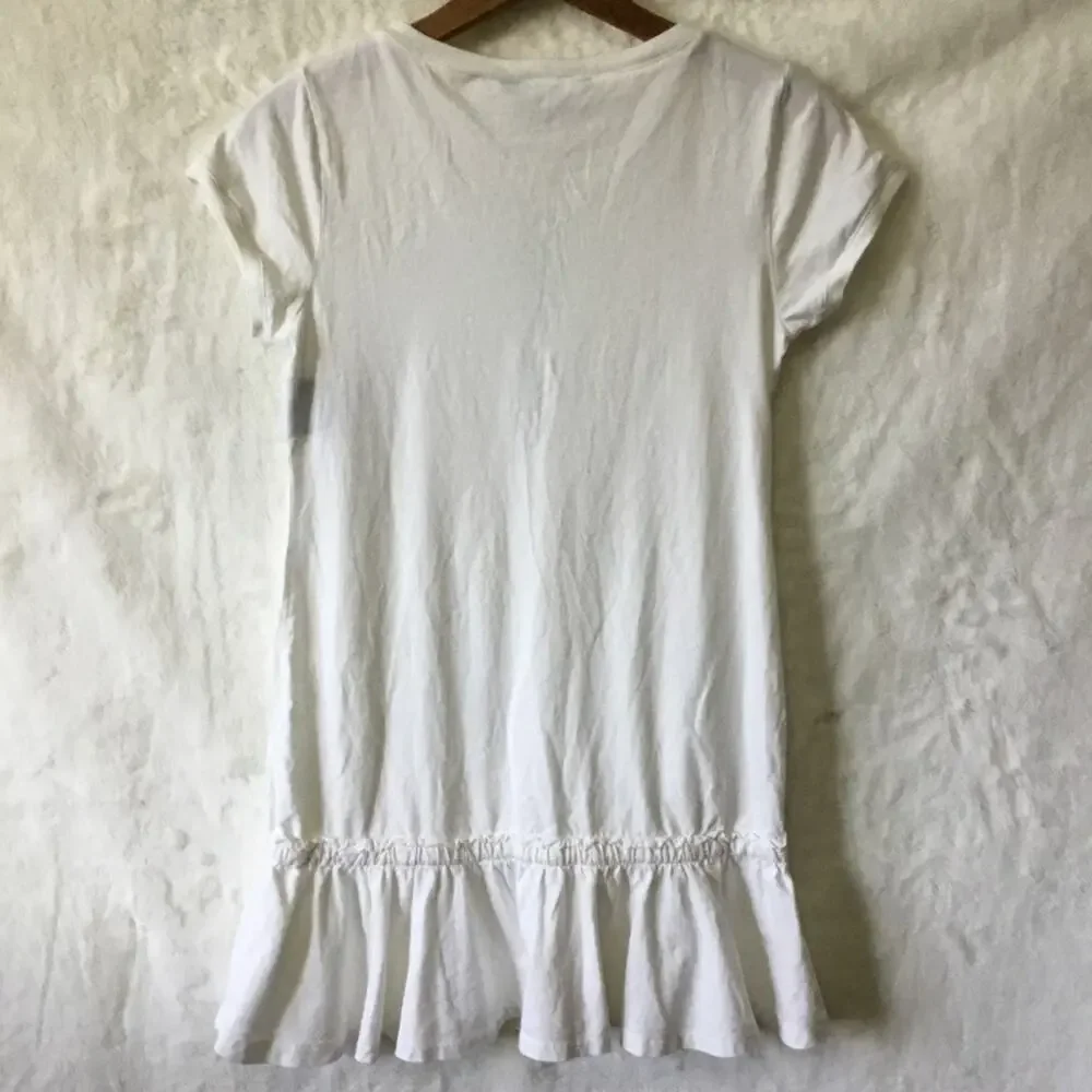 Ralph Lauren Girl White Short-Sleeve Dress